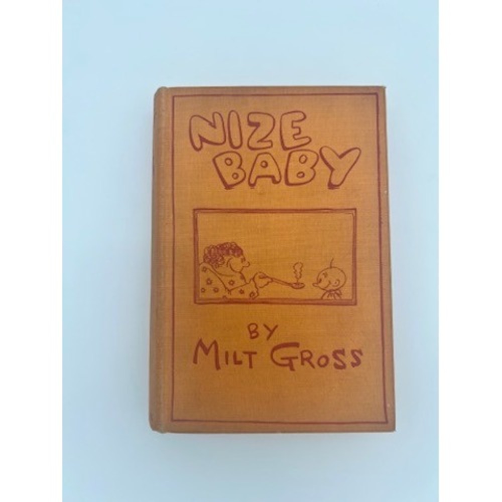 Nize Baby Milt Gross 1926 Hardcover George H Doran Illustrated Vintage Book